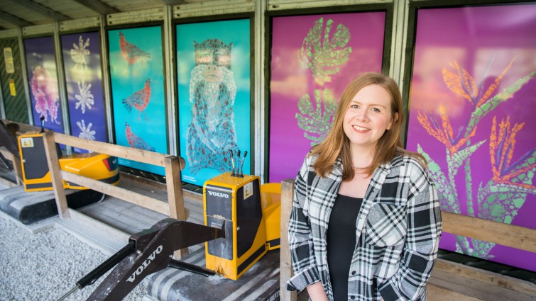 Pupils play their part in unique Zoo art project