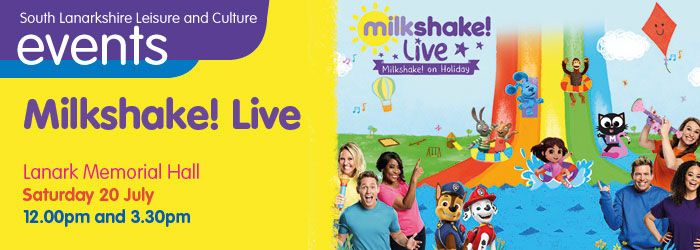 Milkshake! Live on Holiday Slider image