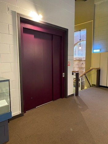 Lift access to Education room and ground floor