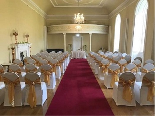 Assembly Room set for wedding