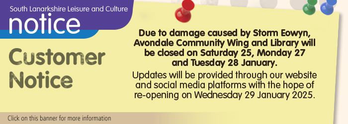 Avondale Community Wing closed 25-28 January Slider image