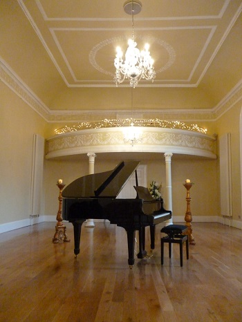 Assembly Room with grand piano