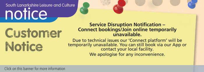 Service Disruption Notification – Connect bookings/Join online unavailable Slider image