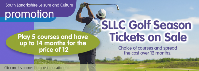 Golf season tickets on sale from 1 February Slider image