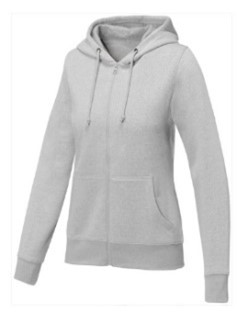 Light grey zipper ladies' fit