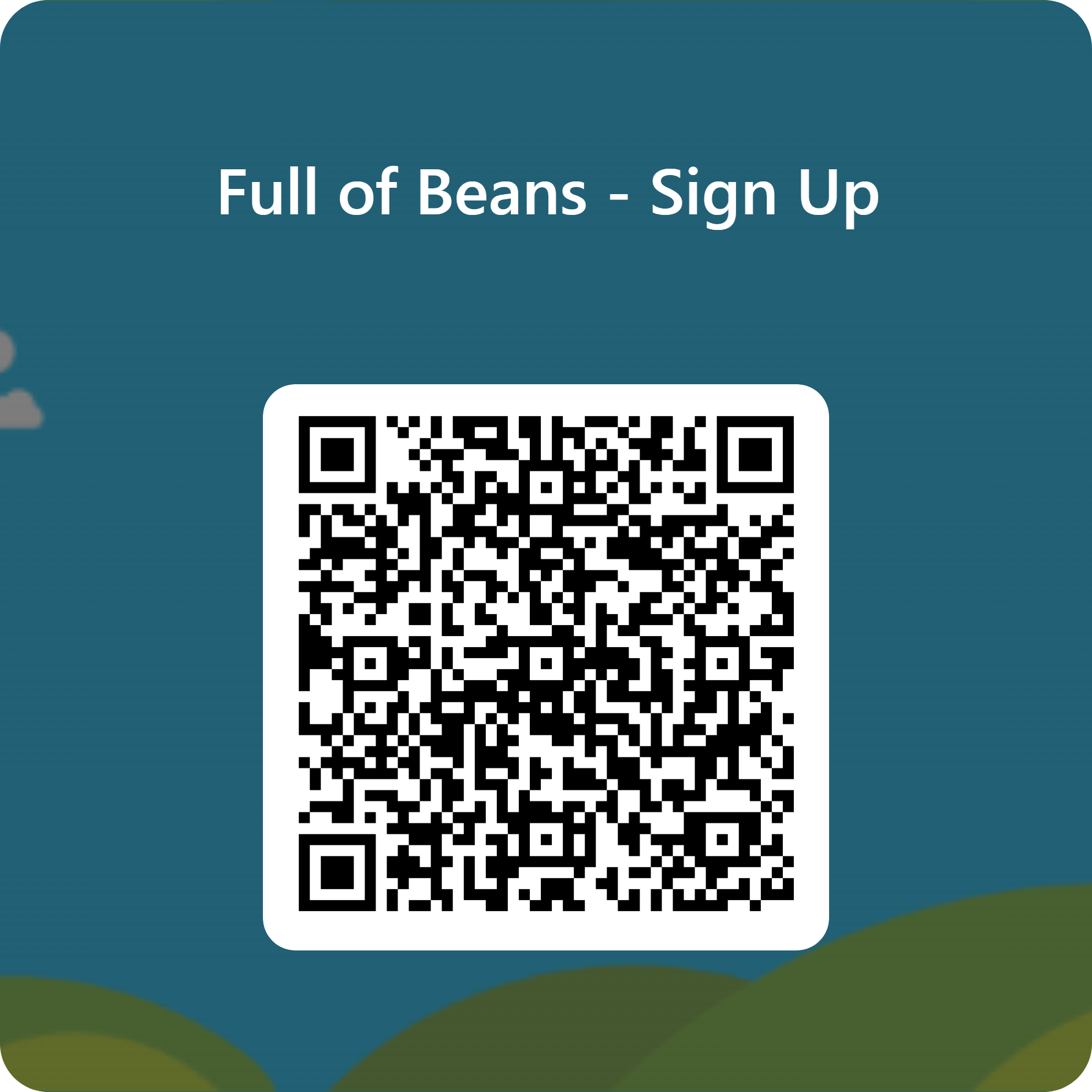 Full of Beans QR code