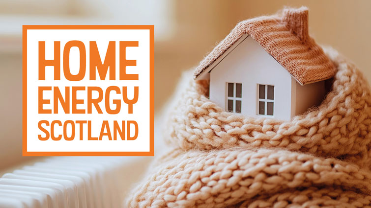 This is the logo of Home Energy Scotland 