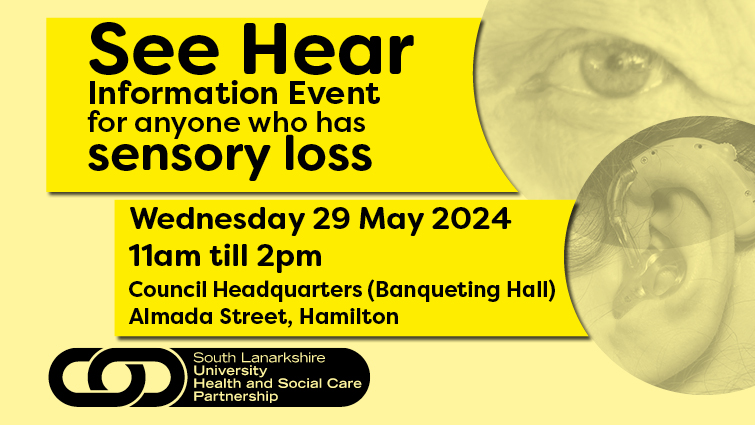Information image for See Hear event, May 2024.