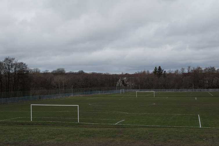 This is a general view of Raploch Park which Larkhall Thistle FC are taking over under a Community Asset Transfer