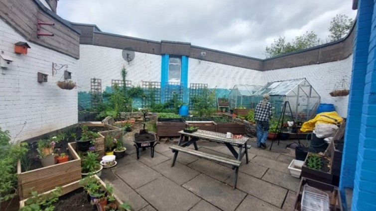 UC East Kilbride Nowhere to Grow garden project