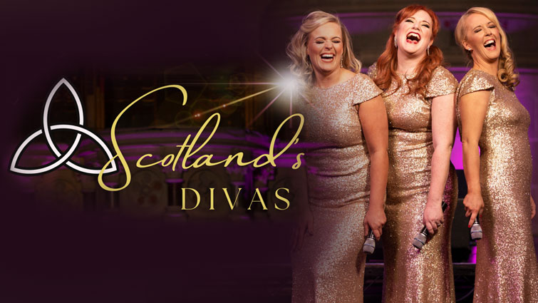 Poster promoting Scotland's tribute act to the divas.