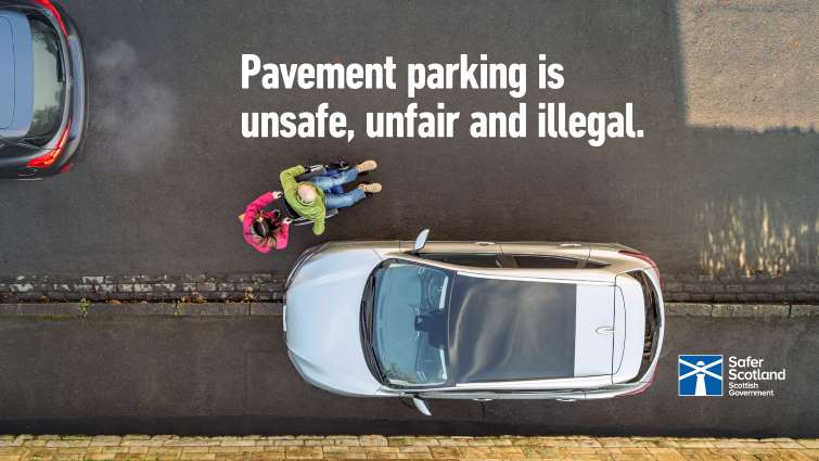 Parking on pavements to result in penalties from early next year