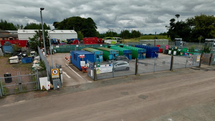 This is an image of Strathaven Household Waste and Recycling Centre